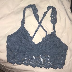 NWOT Aerie by American Eagle Blue Lace Bralette